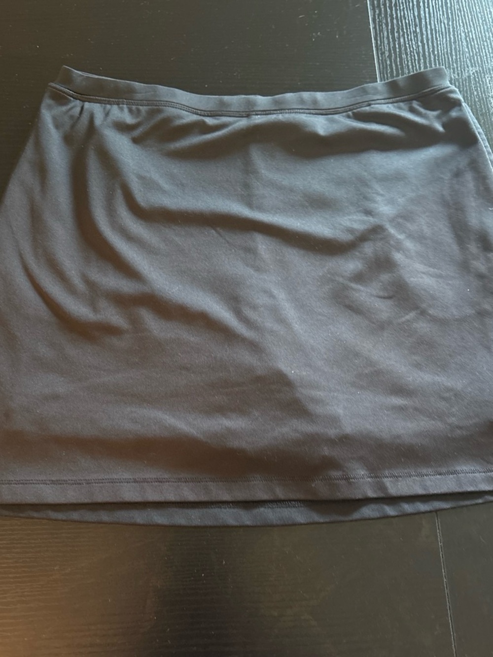 Izod Black Casual Mini Skirt